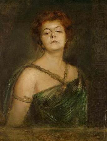 Portrait einer Dame, Franz von Lenbach